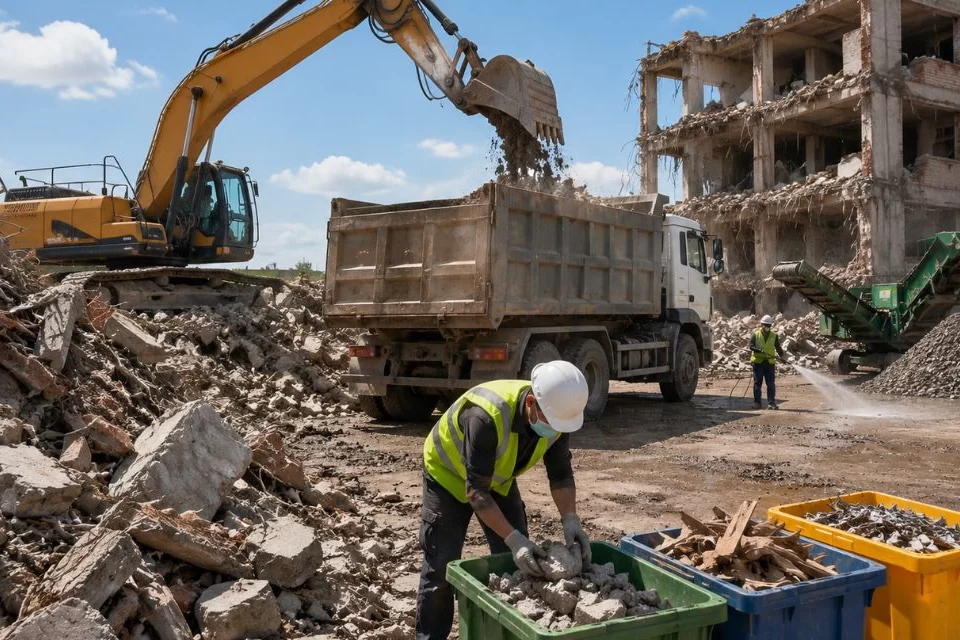 Types of Waste Generated During Demolition