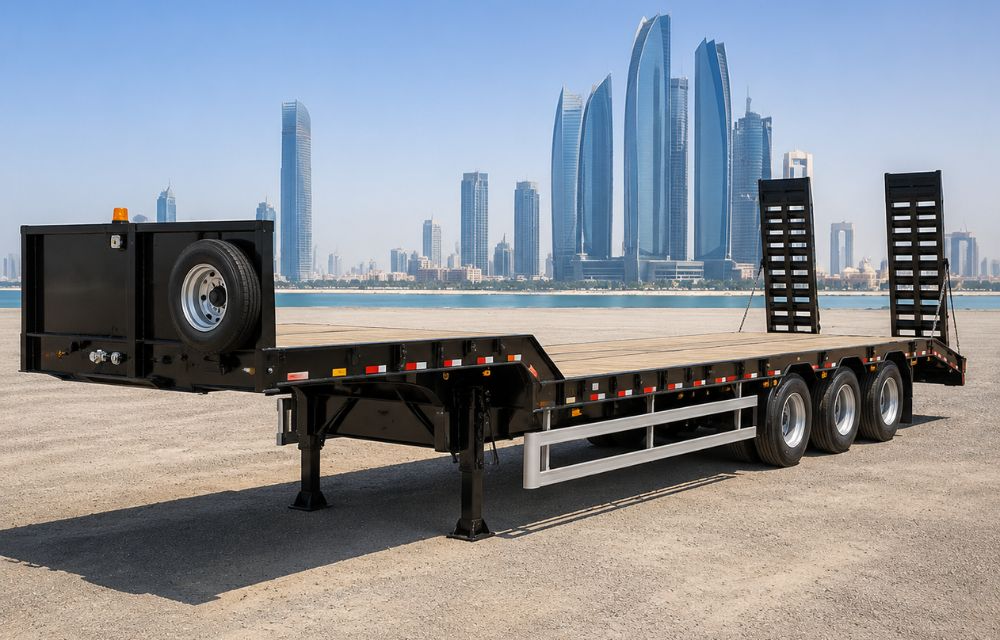 Applications of Flatbed Trailers in Abu Dhabi